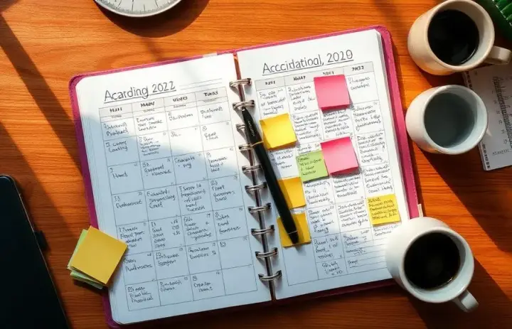 Personalized academic planner with college application deadlines